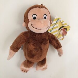 NEW Curious George Plush Stuffed Animal